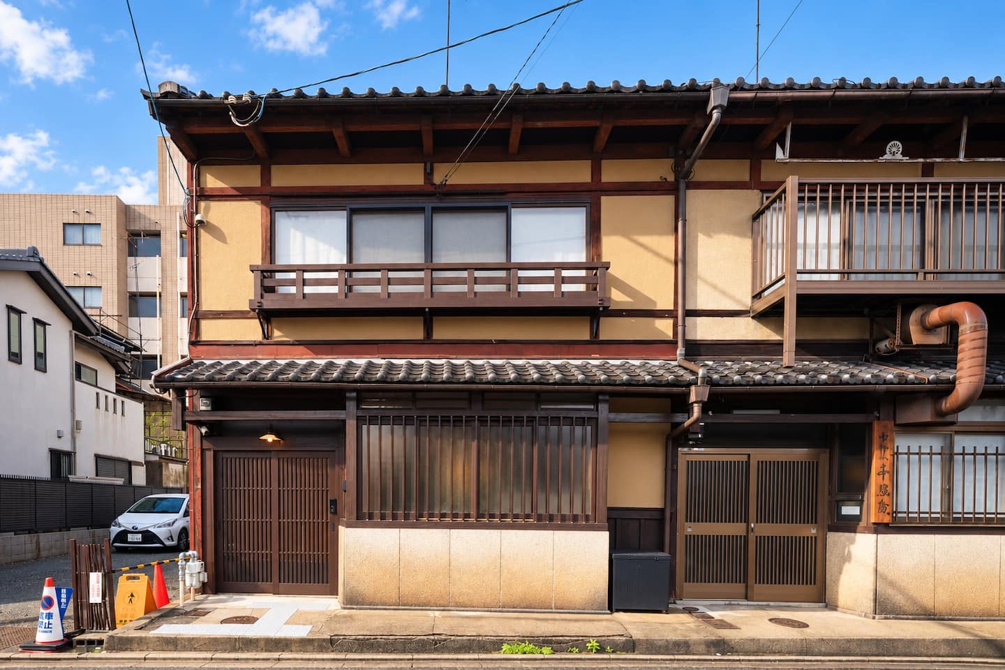 The house, from the street